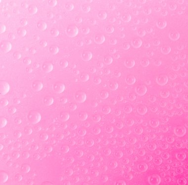 renkli arka plan üzerinde su damlaları