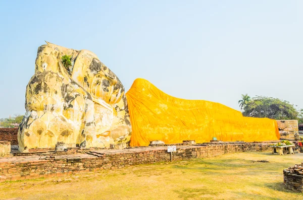 Buddhastatyn sömn — Stockfoto