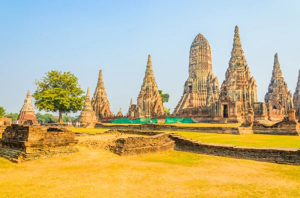 Tempio di Wat Chai Watthanaram — Foto Stock