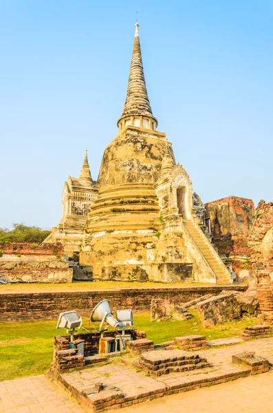 扫管笏 phra sanphet 寺 — 图库照片