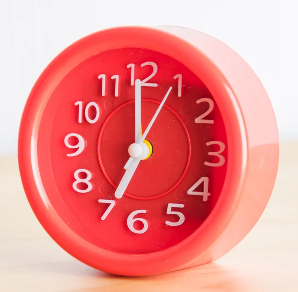 Red clock — Stock Photo, Image