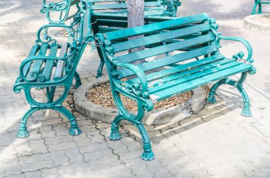 Parktaki banklar