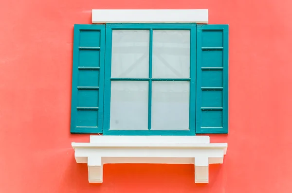 Vintage tuscany italian window — Stock Photo, Image