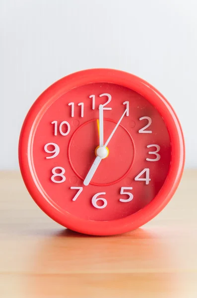 Red clock — Stock Photo, Image