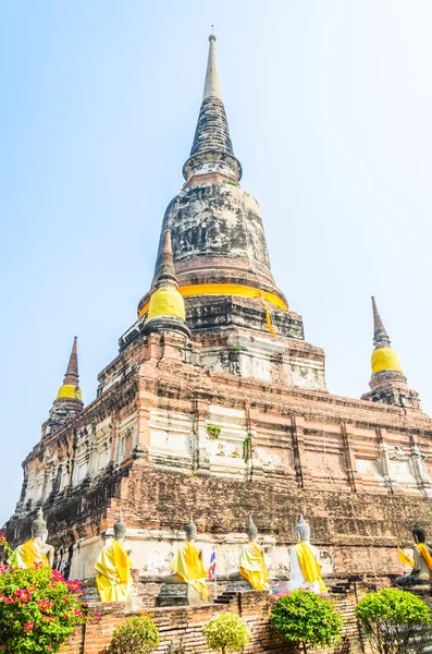 Templo de Wat Yai Chaimongkol — Foto de Stock