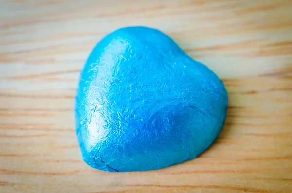 Chocolate heart — Stock Photo, Image