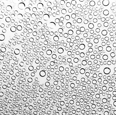 siyah ve beyaz zemin üzerine su damlası