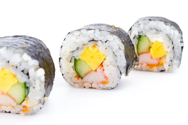 Sushi on white — Stock Photo, Image
