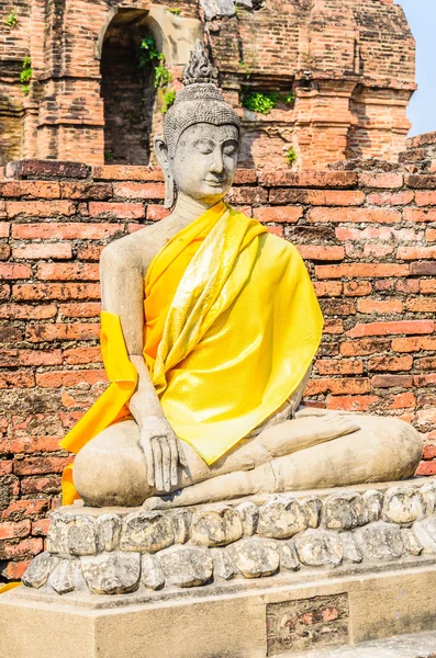 Templo de Wat Yai Chaimongkol — Foto de Stock