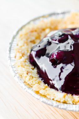 Yaban mersinli cheesecake