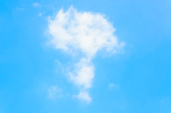 Cloud on blue sky — Stock Photo, Image