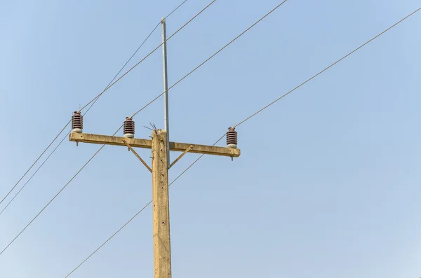 Elektryczne postu — Zdjęcie stockowe