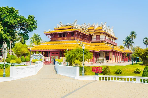 Templo chinês em bang pa — Fotografia de Stock