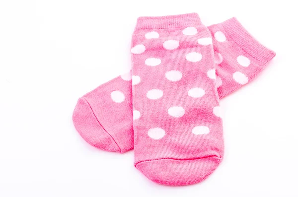 Chaussettes polka rose — Photo