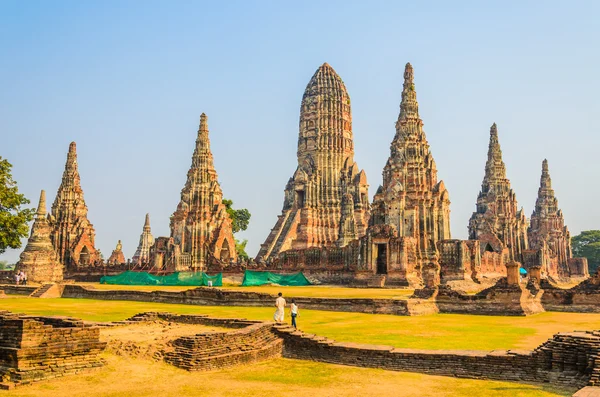 Templo de Wat Chai Watthanaram — Foto de Stock