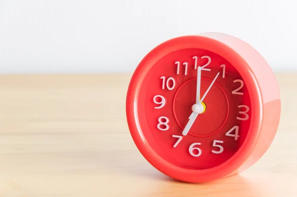 Red clock — Stock Photo, Image