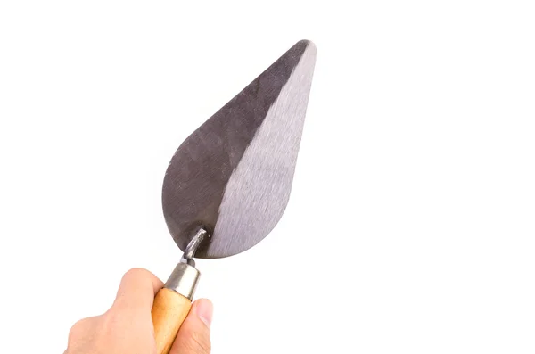 มือกับ trowel — ภาพถ่ายสต็อก