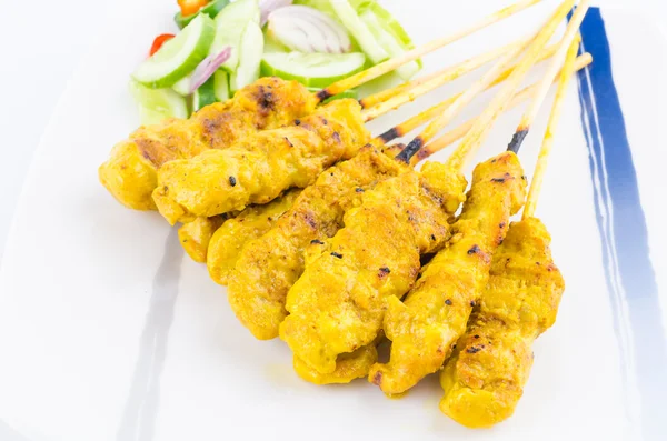 Satay di maiale — Foto Stock