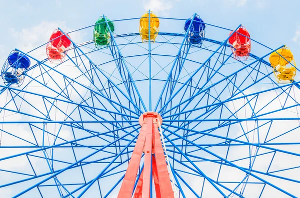 Vintage ferris wheel — Stock Photo, Image