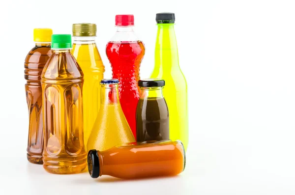 Soft drink bottles — Stock Photo, Image