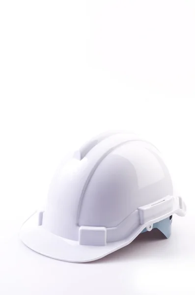 Hvid hjelm - Stock-foto