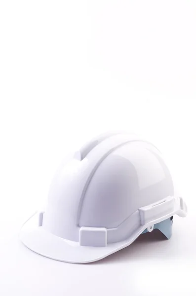 Witte helm — Stockfoto