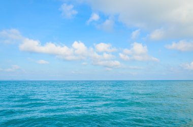 deniz gökyüzü bulut