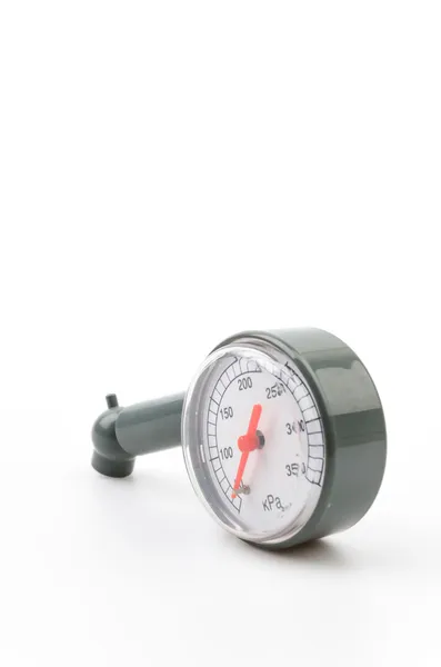 Manometer für Reifendruck — Stockfoto