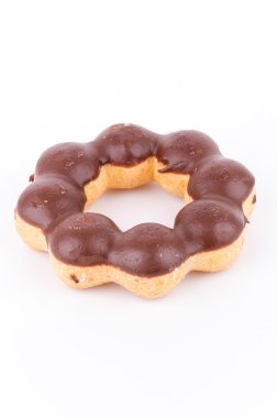 beyaz üzerine çörek