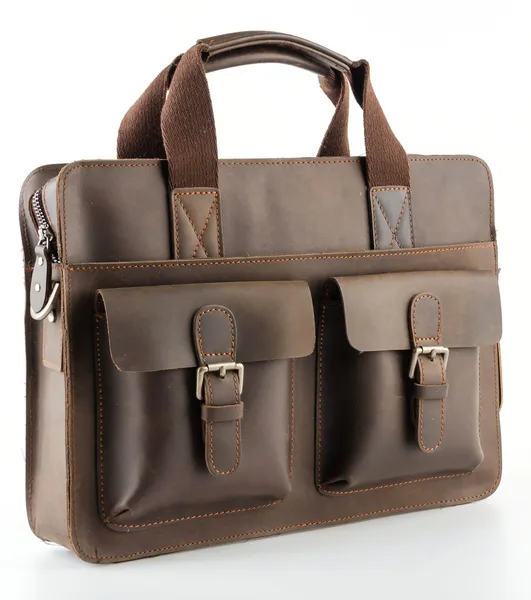 Leather bag — Stock Photo, Image
