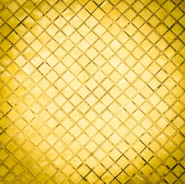 Texture piastrella oro — Foto Stock
