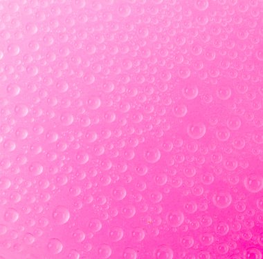 renkli arka plan üzerinde su damlaları