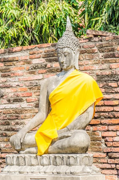 Wat yai chaimongkol Tempel — Stockfoto