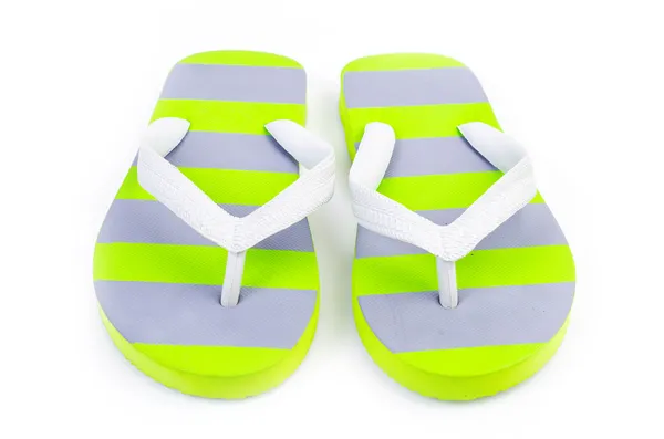 Slippers on white — Stock Photo, Image