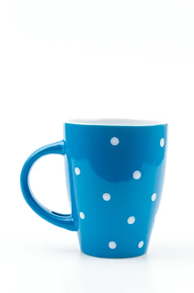물방울 무늬 머그잔 컵 — 스톡 사진
