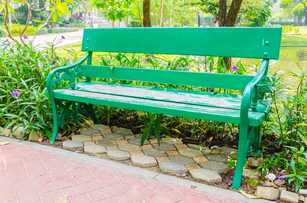 Bench park — Stock Photo, Image