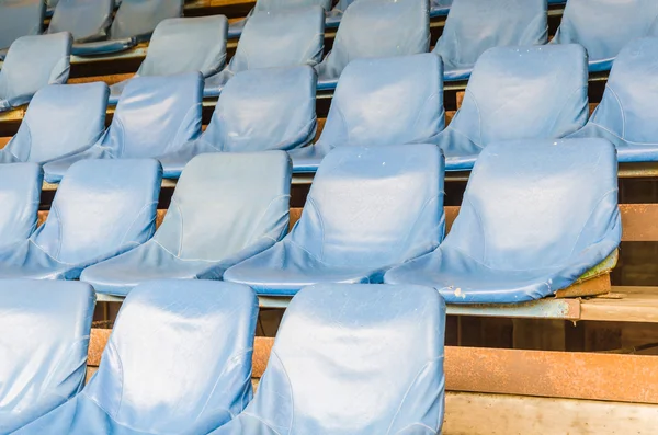 Empty stadium seats — Stock Photo, Image