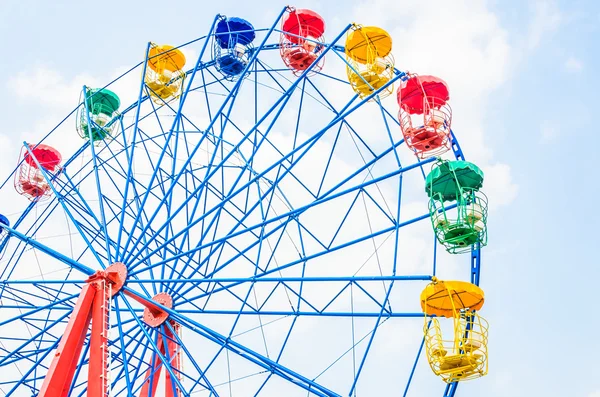 Ročník Ferris Wheel — Stock fotografie