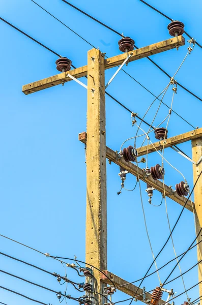 Electric post — Stock Photo, Image