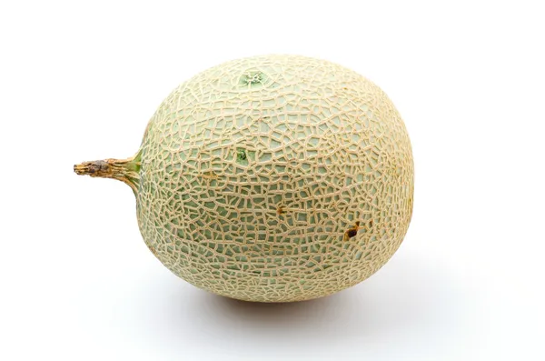 Melon på vit — Stockfoto