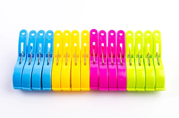 Clothespin clips — Stock Photo, Image