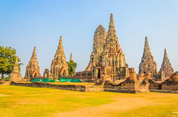 Wat chai watthanaram chrám — Stock fotografie