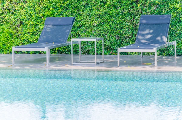 Pool beds — Stock Photo, Image