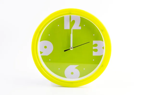 Groene klok alarm — Stockfoto