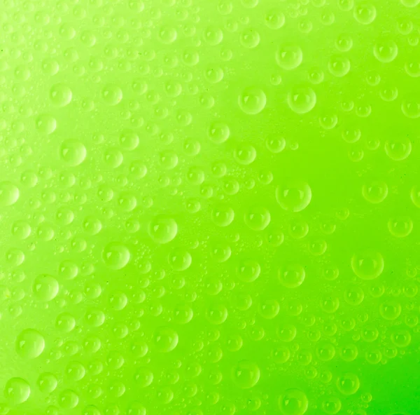 Krople wody na kolor tła — Zdjęcie stockowe