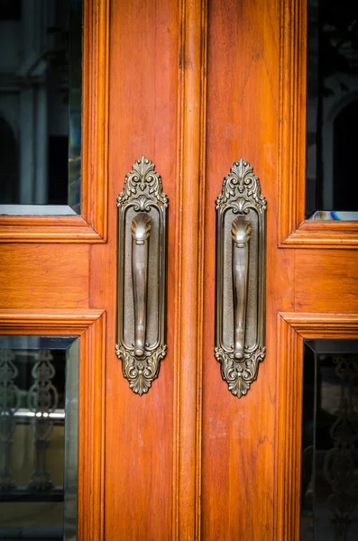 Gagang pintu antik — Stok Foto
