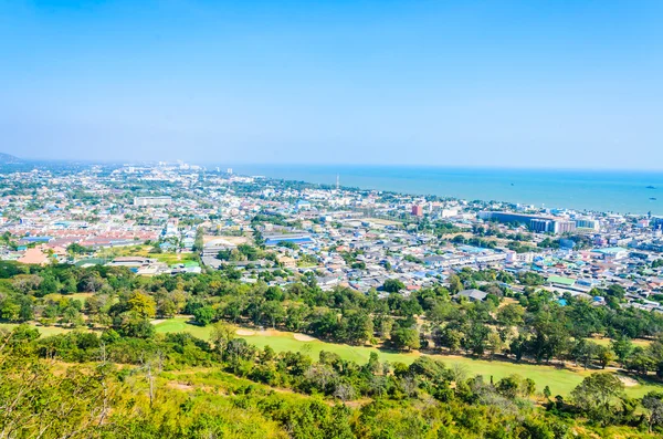 Paesaggio urbano a Phetchaburi, Thailandia — Foto Stock