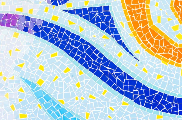 Kleur Mozaïek textuur — Stockfoto