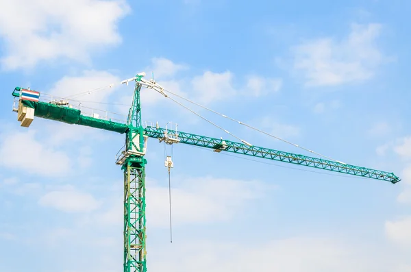 Construcción de grúas — Foto de Stock