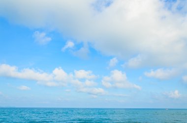 deniz gökyüzü bulut